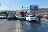 В Саратове семь человек пострадали в массовом ДТП 