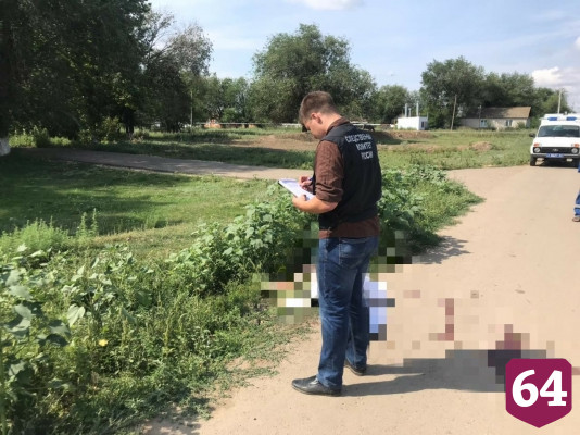 На улице саратовского села нашли труп мужчины с разбитой головой