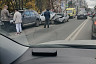 В центре Саратова произошла авария с 4 автомобилями