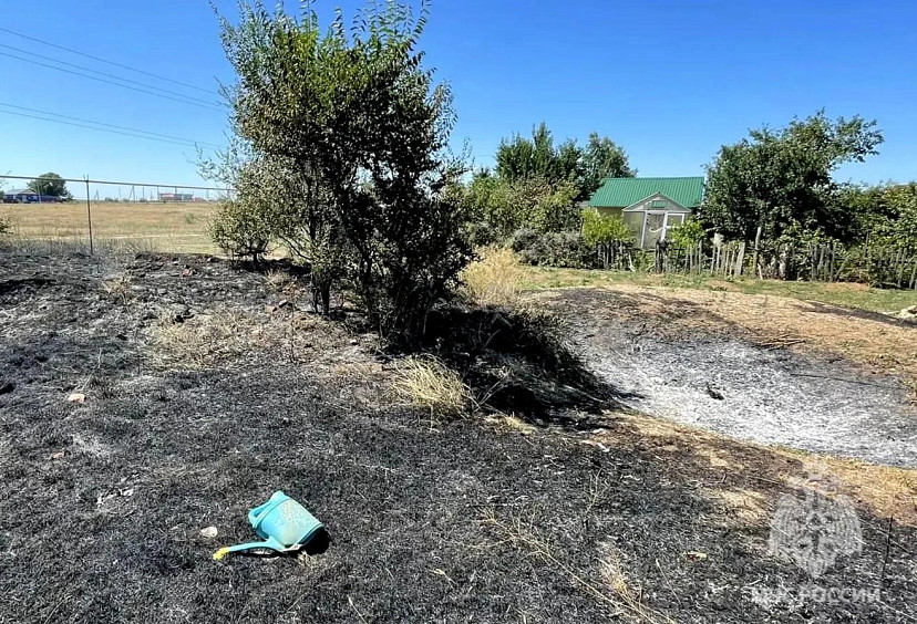 В Саратовской области при тушении пожара погиб пенсионер