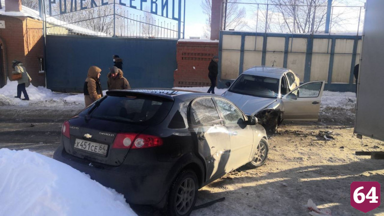 В ДТП на Огородной улице разбились двое водителей