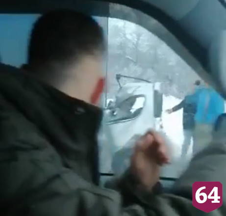 Жители назвали чудом ДТП с фурой под Саратовом