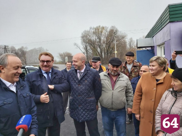 В Саратовской области отремонтировали связывающую 6 сел дорогу