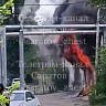 В Саратове 6 пожарных расчетов тушили двухэтажное здание