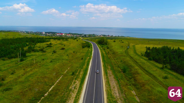 В Саратовской области отремонтировали дорогу к Музею лаптя
