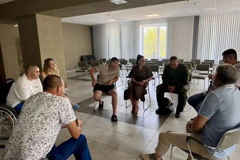 В саратовском центре «Кристалл» военные преодолевают боевые психические травмы