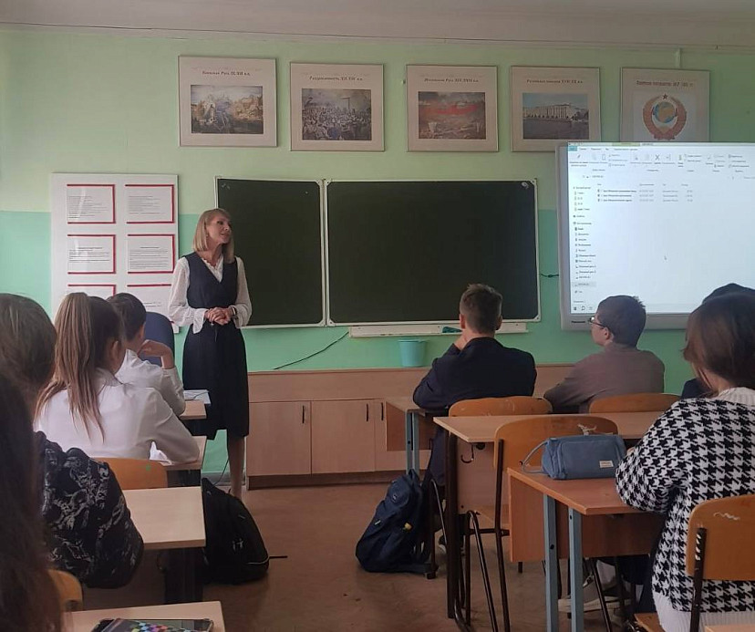 В Саратове прошел первый урок для юных метрологов