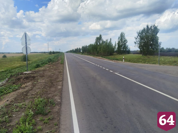 В Саратовской области ремонтируют автоподъезды к городам и селам 
