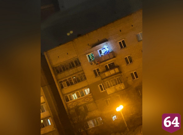 Саратовцы поблагодарили хозяев квартиры с оленем за новогоднюю сказку