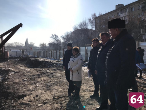В Заводском районе начали строить высотку для переселенцев из бараков