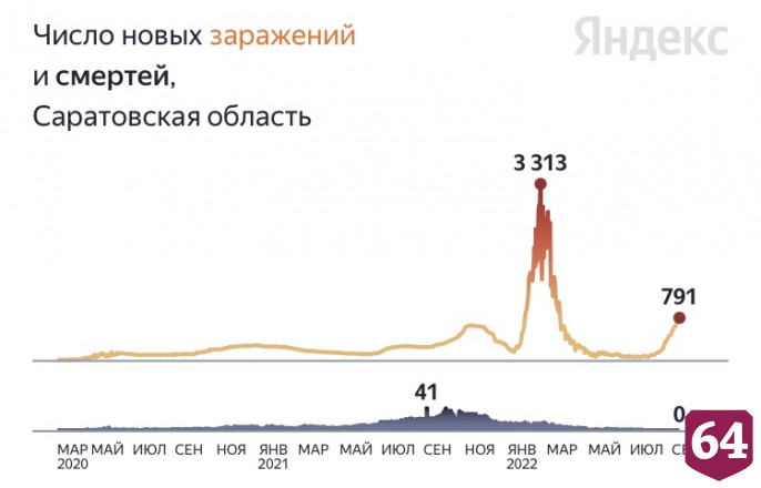 В Саратовской области почти два месяца не умирали от коронавируса