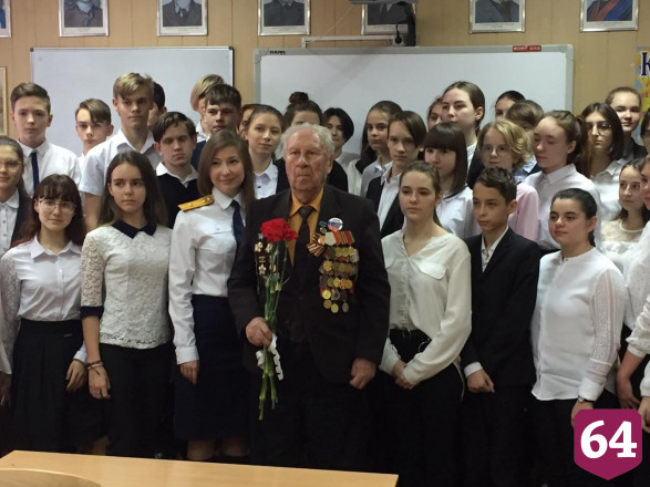 Следователь и ветеран поговорили с детьми о Великой Отечественной войне