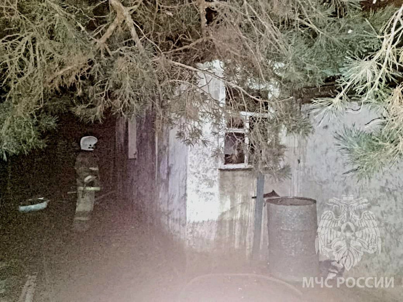 Два человека погибли на пожаре под Саратовом 