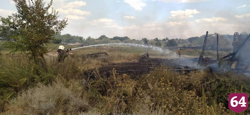 Под Саратовом полыхают заброшенные сады