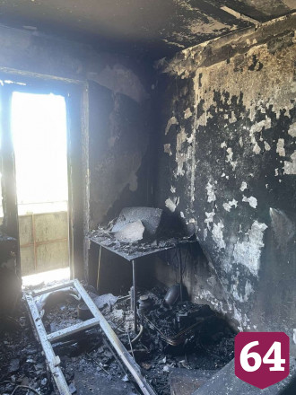 В Саратове курильщик спалил балкон и комнату