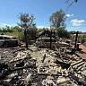 Ночной пожар в Саратовской области уничтожил дом и два автомобиля