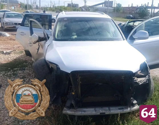 Молодой водитель пострадал в ДТП с Audi в Саратовской области