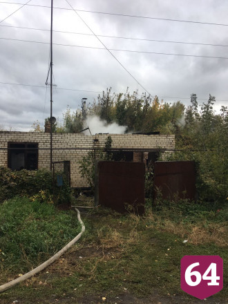 В Саратовской области на пожаре погибли четыре человека 