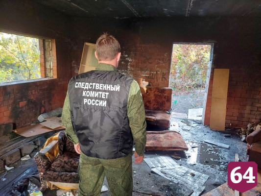 После пожара в заброшенном доме обнаружили труп мужчины