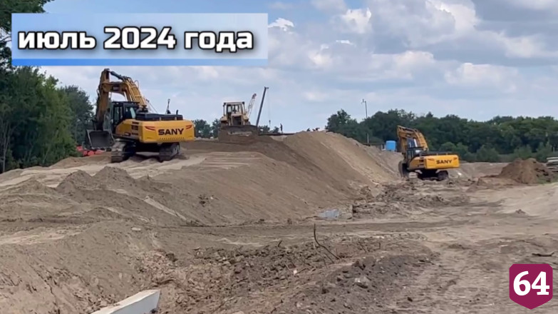Новый мост через Большой Иргиз строят с опережением графика