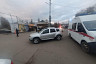 На Барнаульской под иномарку попала молодая женщина  