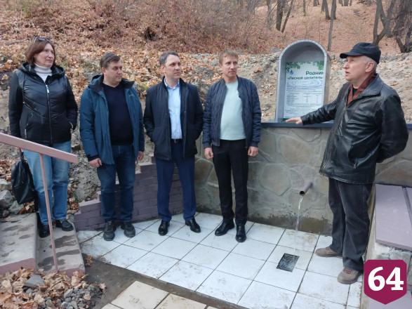 Саратовцы открыли на Кумысной поляне целительный источник