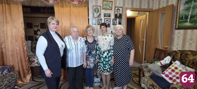 Саратовский труженик тыла отпраздновал 95-летие 