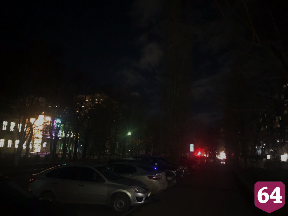 Жителей возмутила темнота в центре Саратова