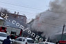 В центре Энгельса полыхал двухэтажный дом