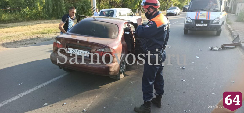 В ДТП под Саратовом разбилась пассажирка «Шанса»