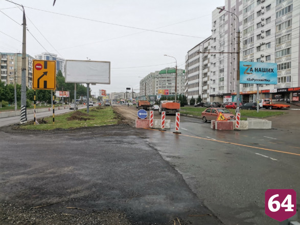 В Энгельсе приступили к реконструкции центральной улицы