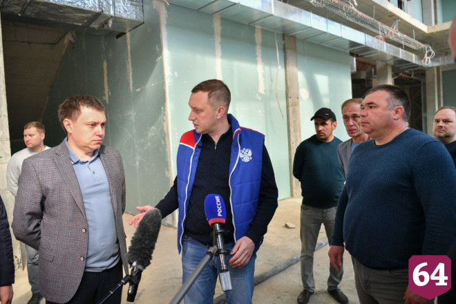 В Саратове возобновили строительство ФОКа на 2000 зрителей
