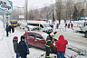 В массовом ДТП на 1-й Дачной пострадал водитель легковушки