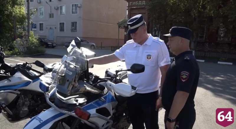 В Энгельсе инспекторы будут патрулировать дороги на современных мотоциклах
