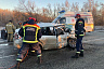 В массовом ДТП под Саратовом погиб пассажир легковушки