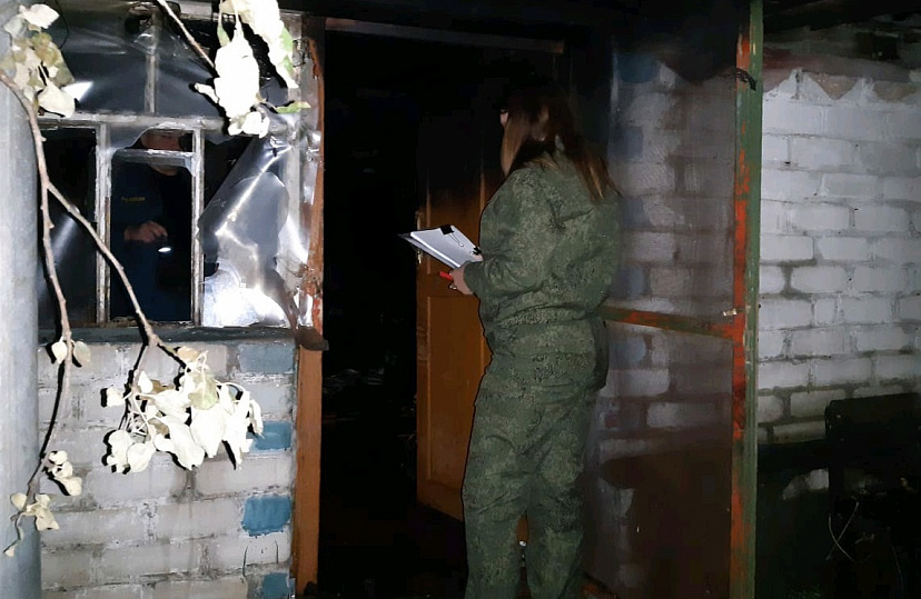 В доме после пожара обнаружили обгоревший труп хозяина 