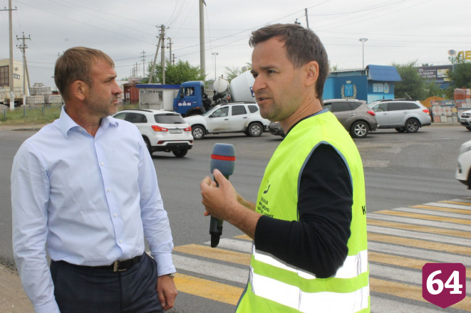 На Усть-Курдюмской оборудовали пешеходный переход 