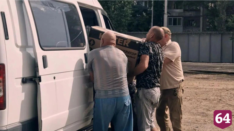 Из Саратова в зону СВО отправили очередную партию гуманитарного груза