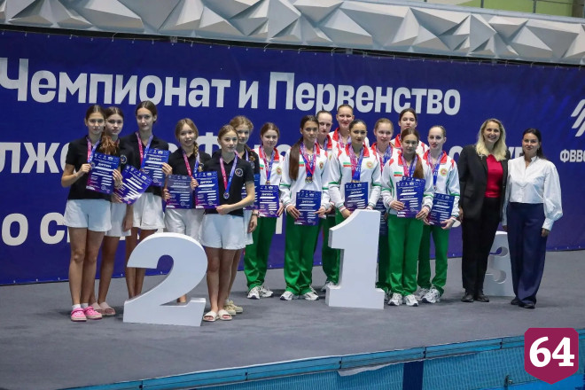 Саратовские синхронистки завоевали медали чемпионата ПФО