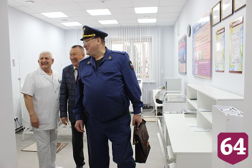 В Энгельсском доме-интернате прошла встреча с представителями прокуратуры