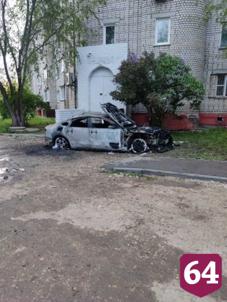 Поджигатель «Ауди» попал на камеру видеонаблюдения