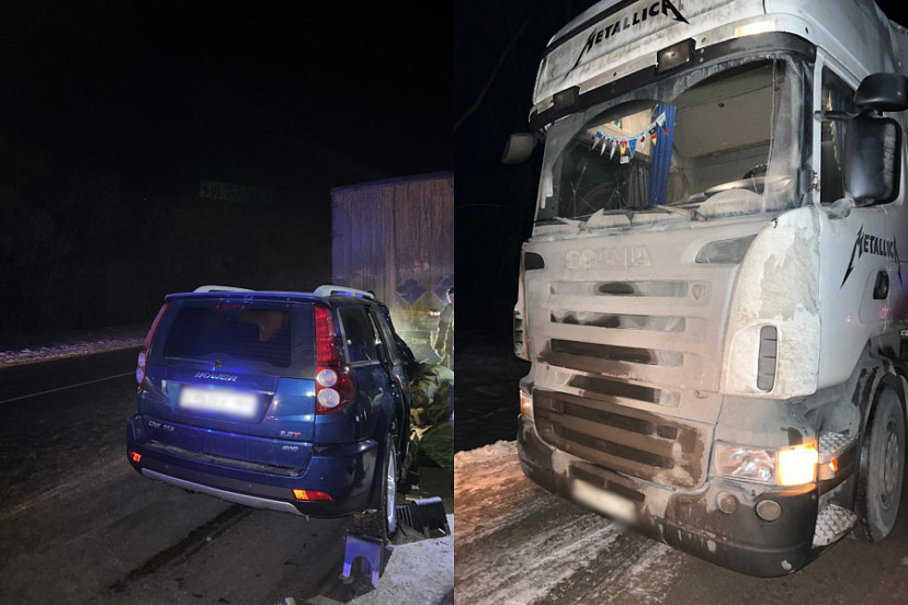 Двое саратовцев пострадали в ДТП с фурой под Воронежем