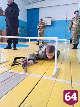 Раскатовские школьники в новом спортзале готовятся к очередным победам