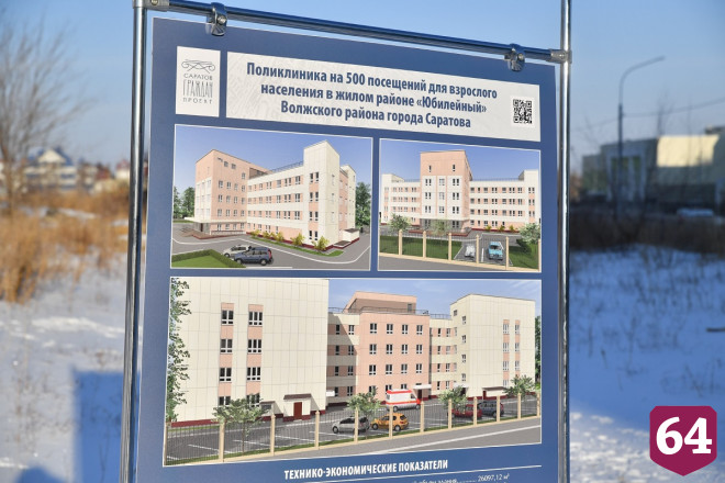 В Юбилейном рядом с новой поликлиникой разобьют парк 