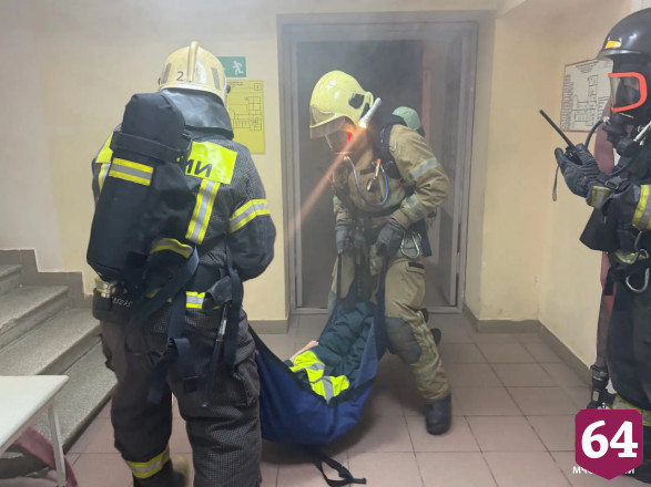 В Саратове людей эвакуировали из-за «пожара» в подвале больницы