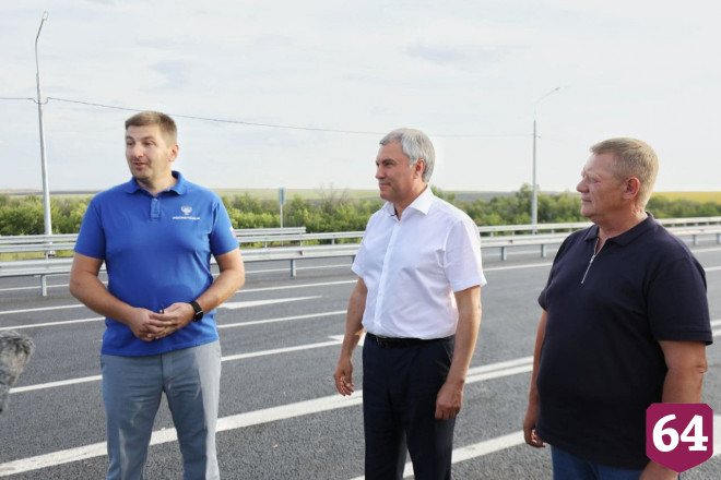 В Саратовской области открыли движение по развязке в обход Сенной
