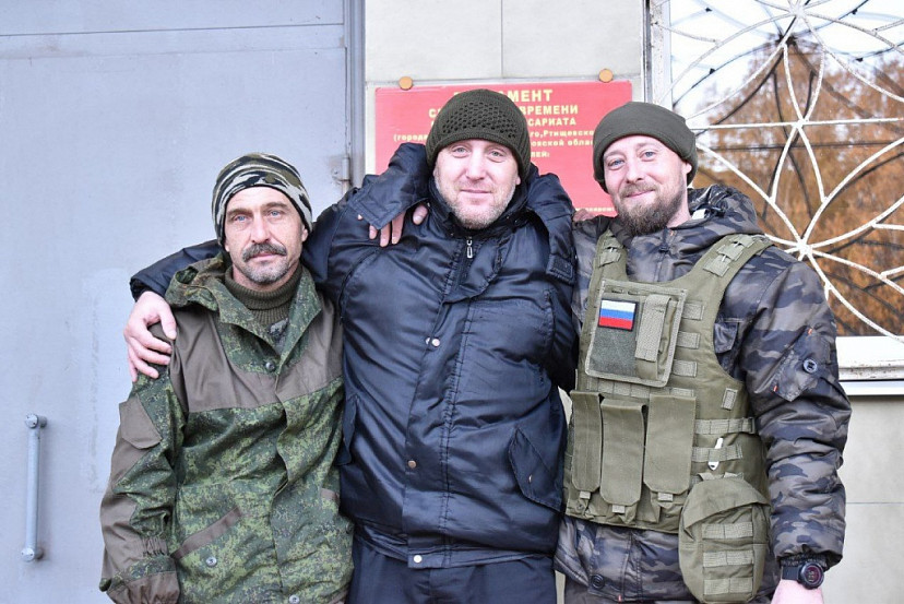 Семья поддержала ставшего добровольцем многодетного саратовца
