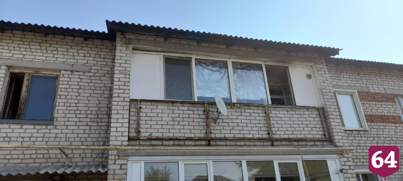 Курильщик отравился на пожаре в квартире