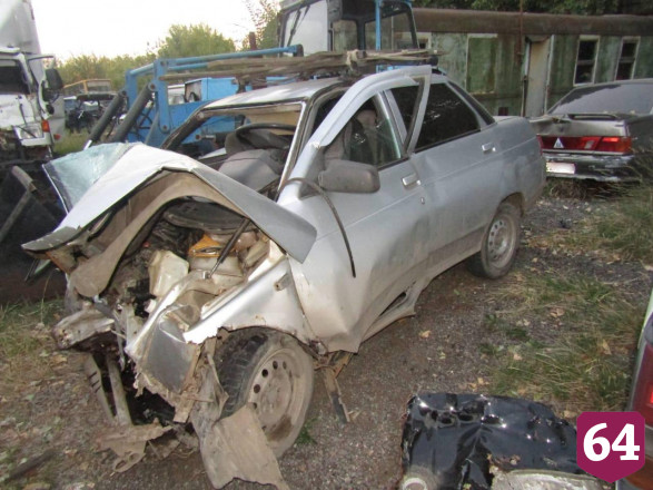 Саратовец угнал у отчима машину и устроил массовую аварию