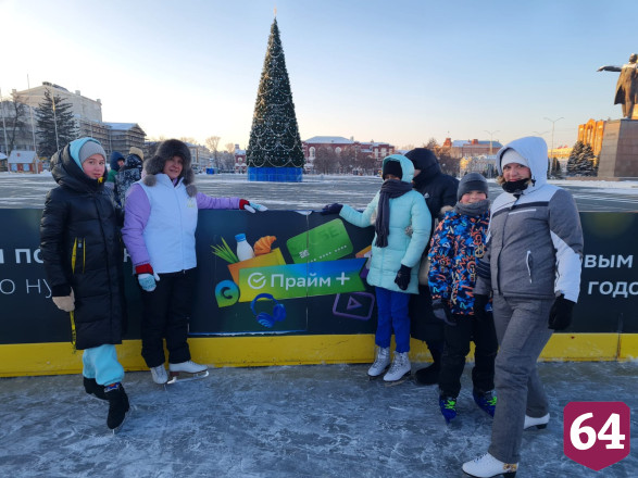 СберКаток в Саратове посетили более 9 тысяч человек 